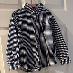 Vineyard Vines Blue and White Checkered Shirt